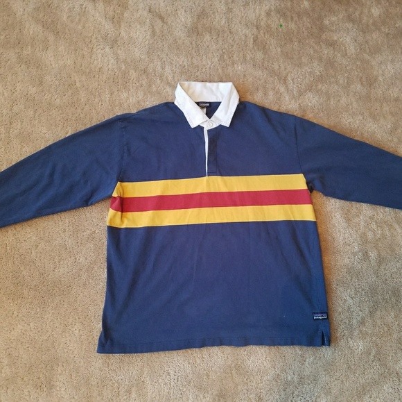 vintage patagonia rugby shirt